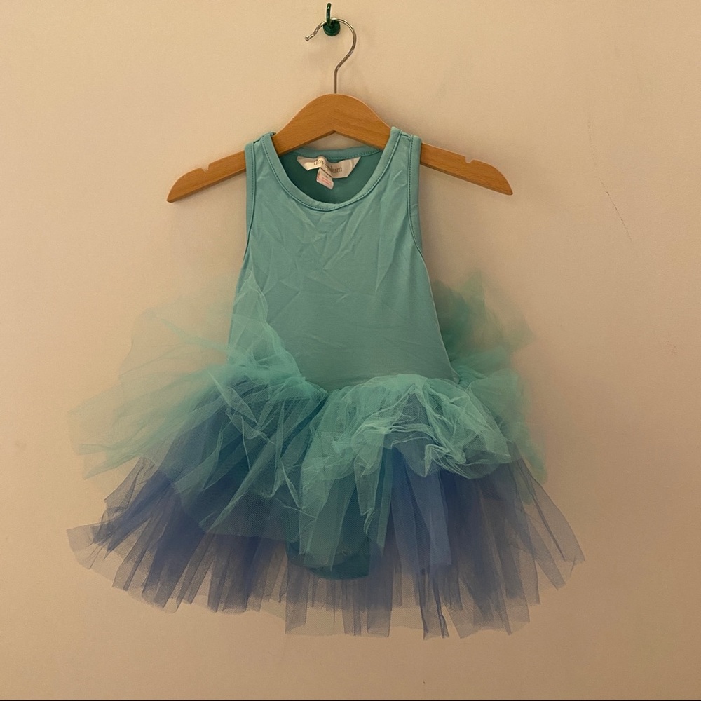 Tutu Dress - Ombre Blue